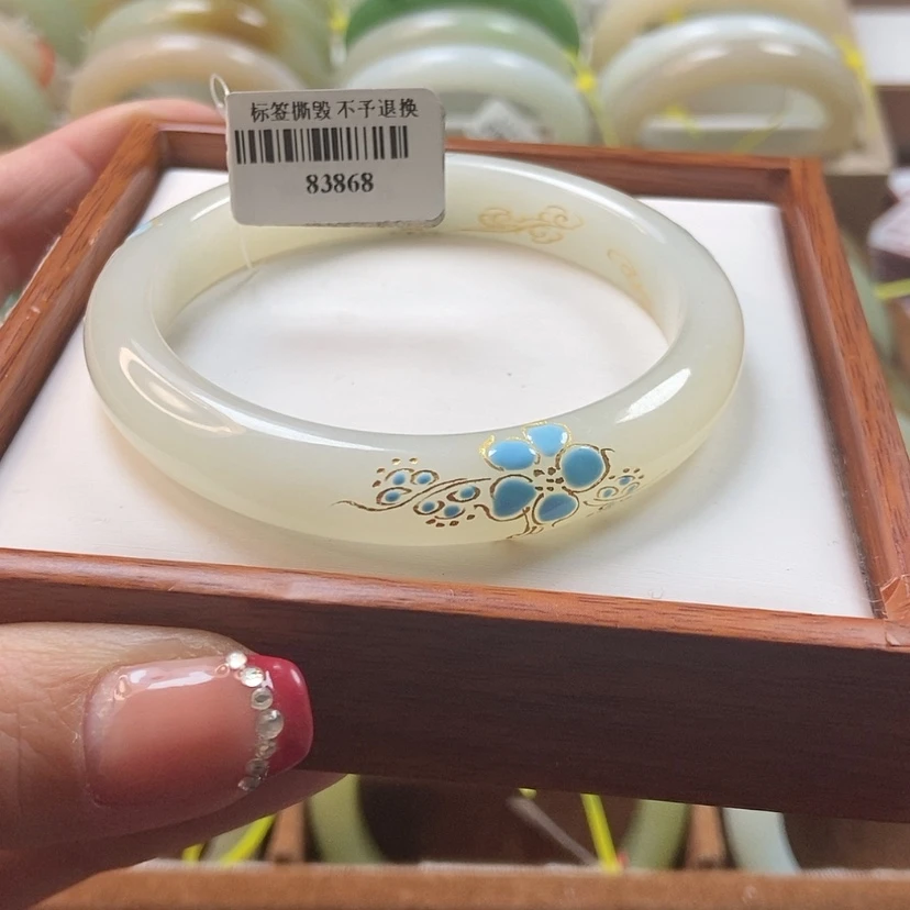 【闪购商品】和田玉手镯未镶嵌58.1