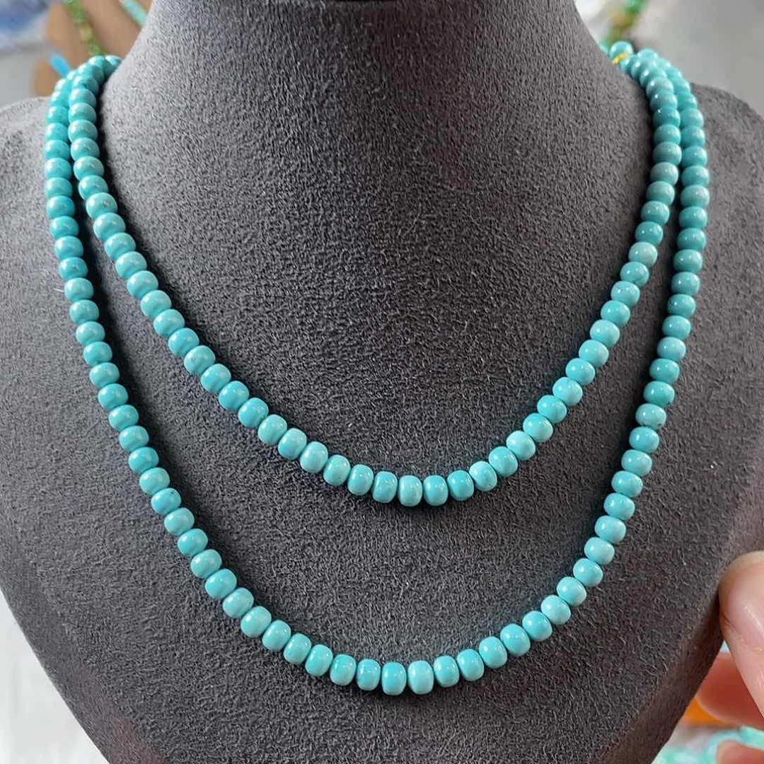 绿松石未镶嵌珠宝半成品B****8绿松石精品108