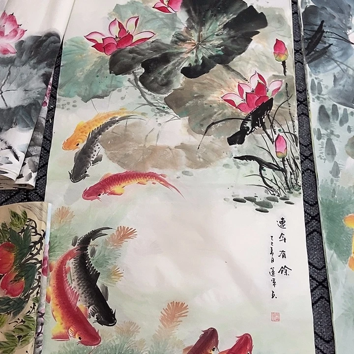 小周画廊的直播间