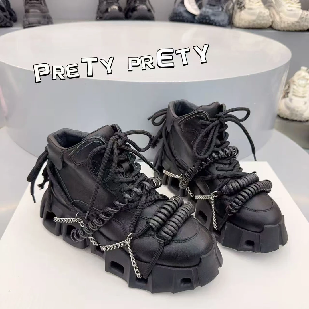 现货C1｜“太空堡垒”真皮羊里垫老爹鞋女｜标准尺码｜3175