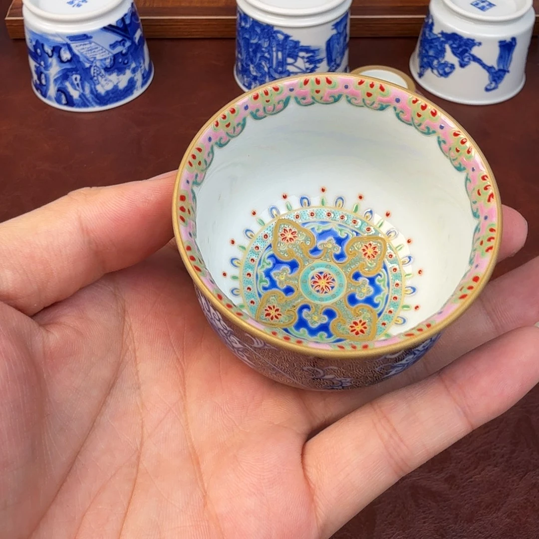 E***丁景德镇全手工全手绘茶具