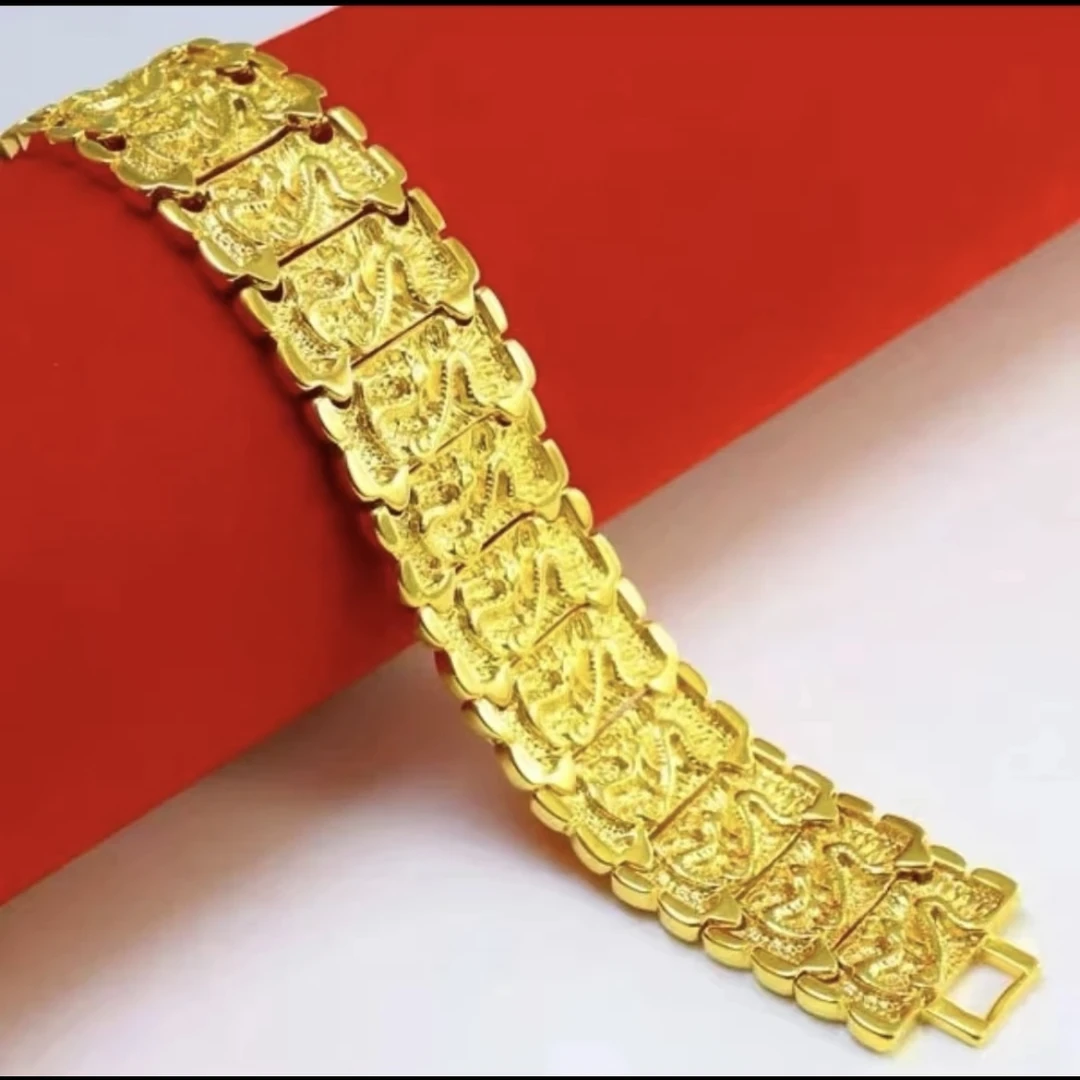 合金手链 收藏级轻奢时尚设计项链S1龙纹手链