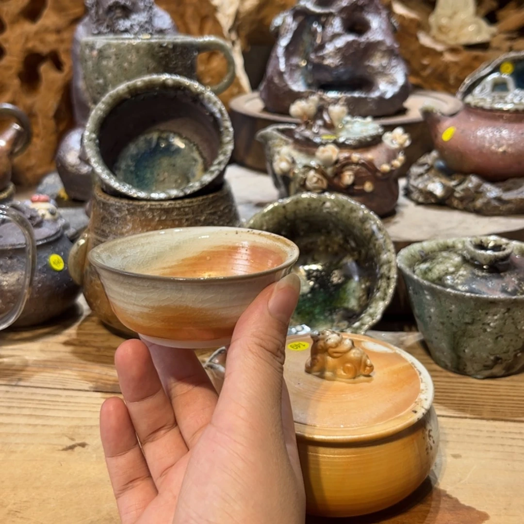 【闪购商品】柴烧手工茶具茶器