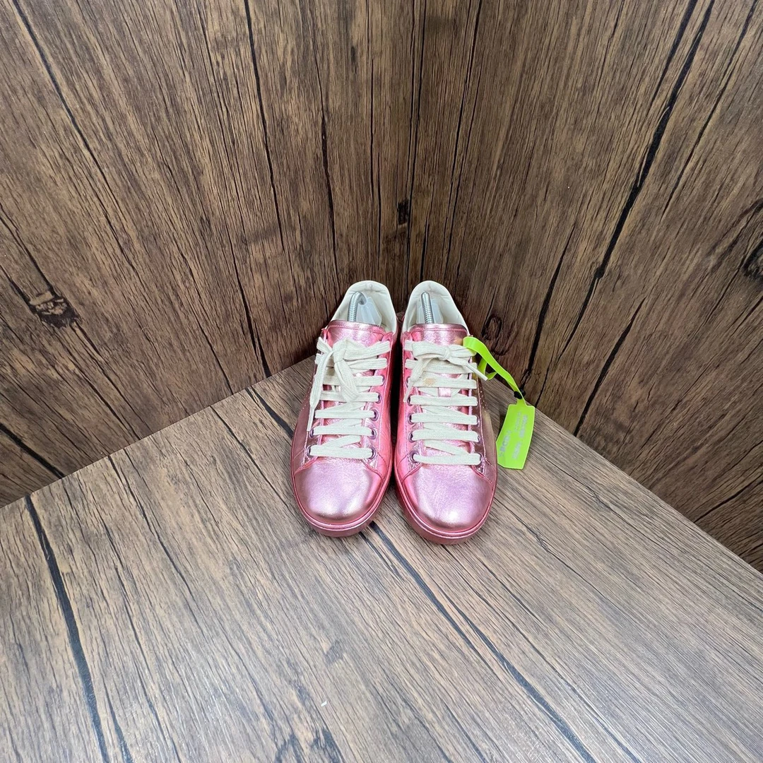 95新 GUCCI/古驰 粉色板鞋 36码/95新/无配件