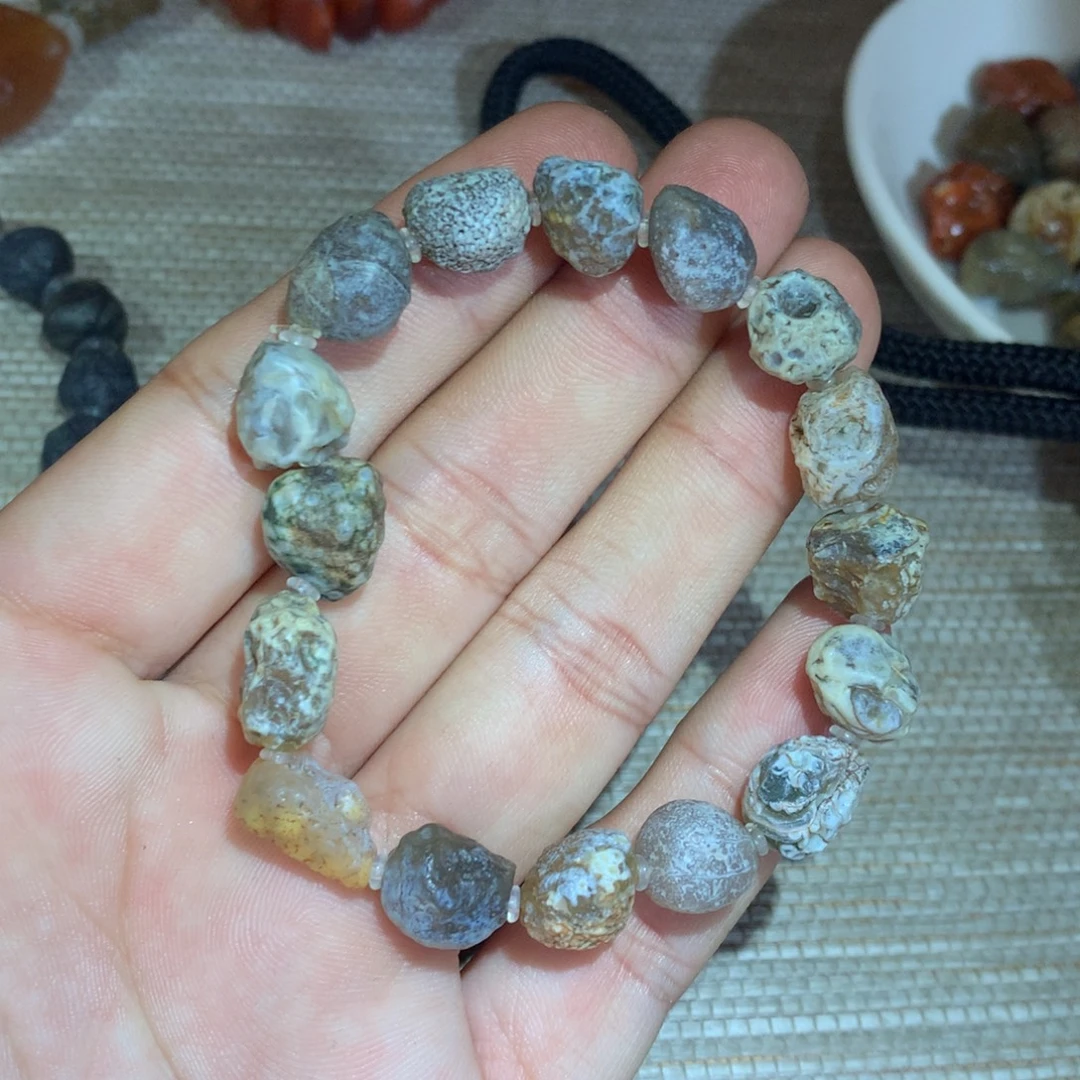 玛瑙/玉髓未镶嵌手链