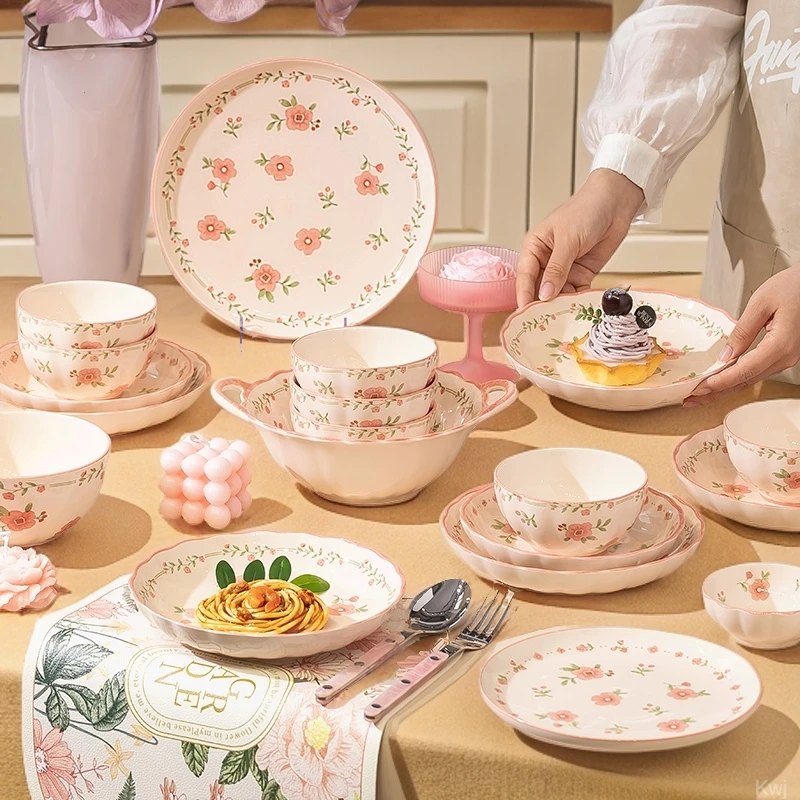 2025新款餐具高颜值新婚乔迁餐具套装家用碗筷碗具碗碟套装礼物