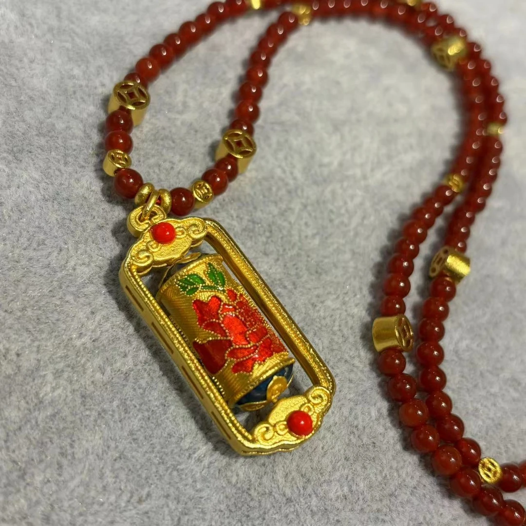 非金属仿水晶项链 原创设计项链【哎呦配16967】