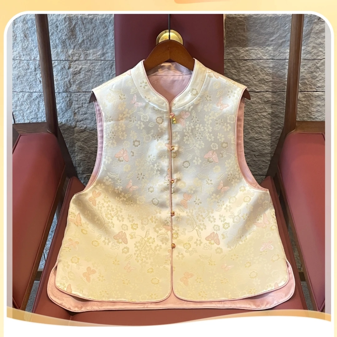 裁剪纸样2519中式马甲纸样