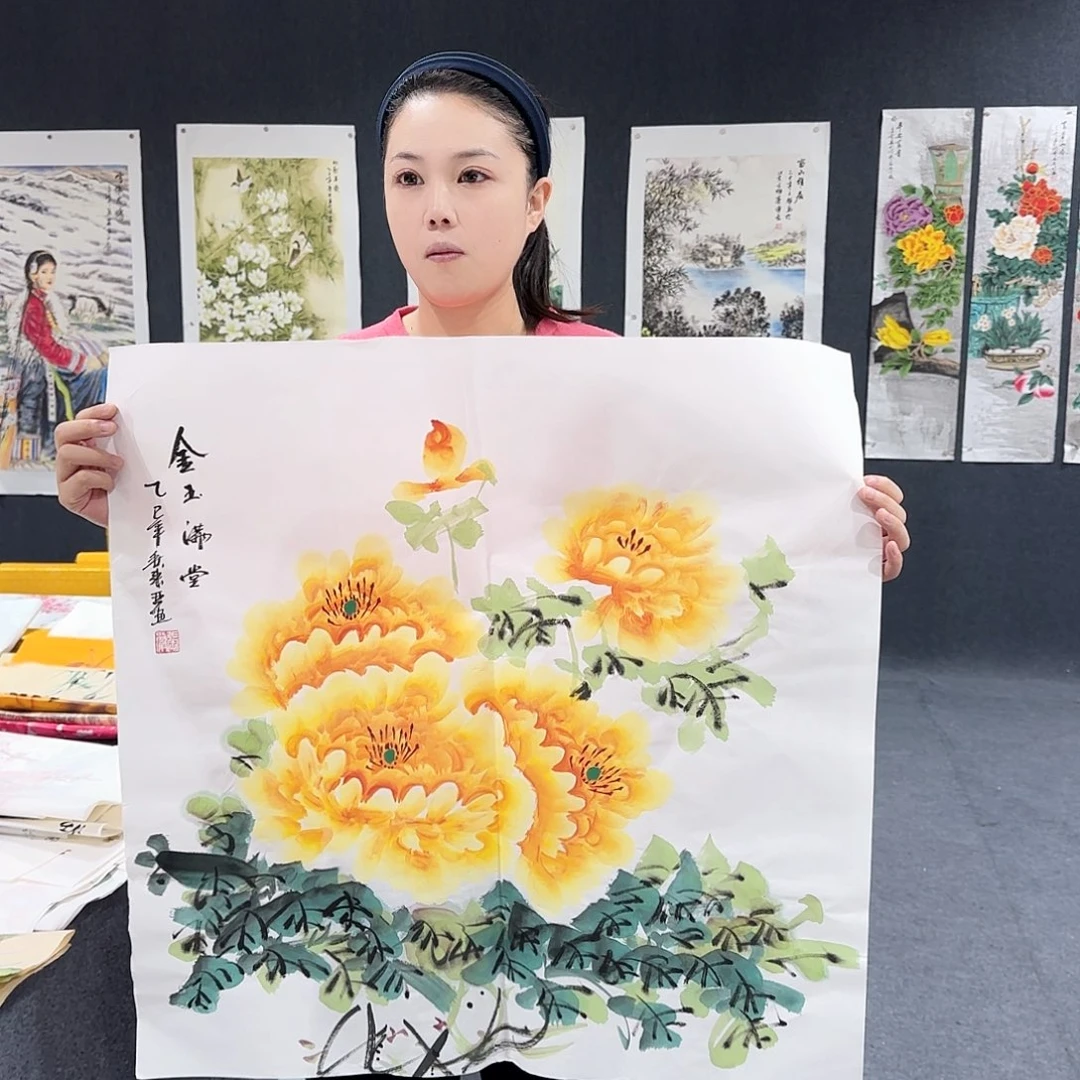 国画非常精美的一幅作品