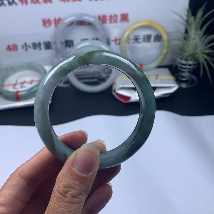 未镶嵌手镯翡翠48