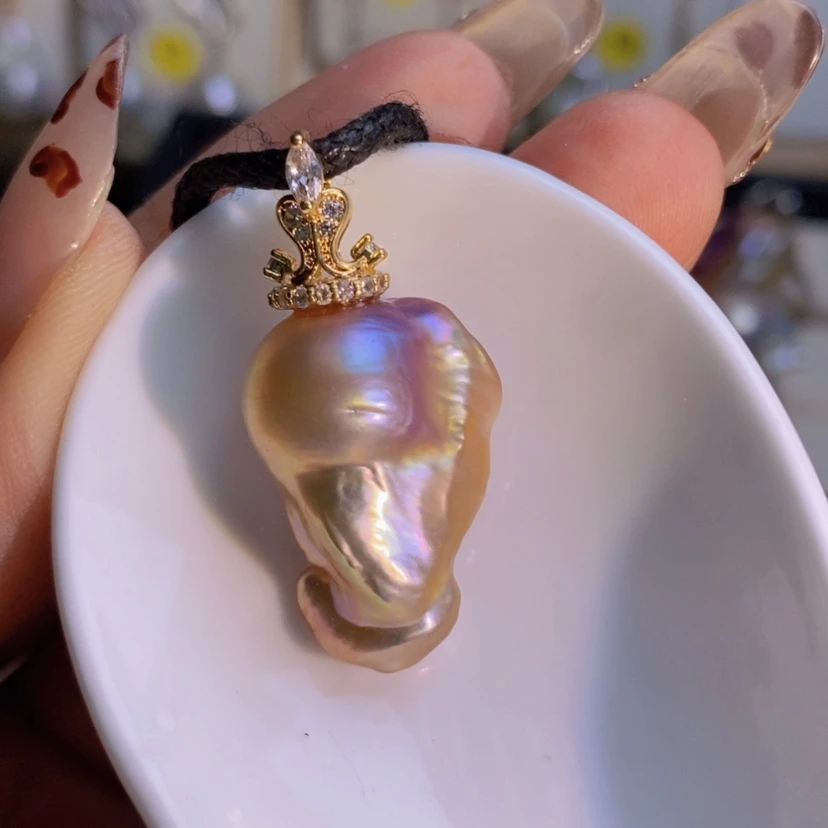 【闪购商品】淡水珍珠天然淡水珍珠合金