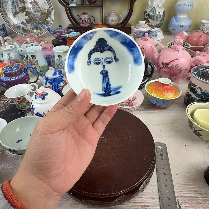 陶摆件景德镇陶瓷老厂瓷5