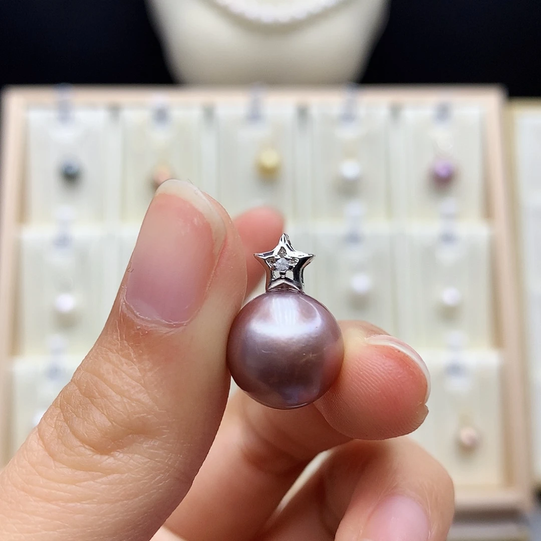 淡水珍珠颈饰合金