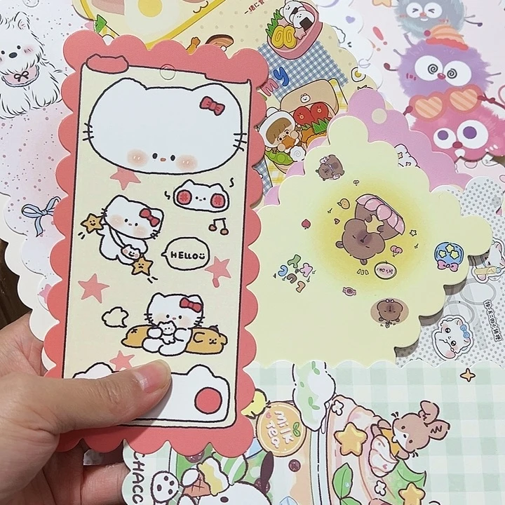 花边8×16混款100张+100包装袋