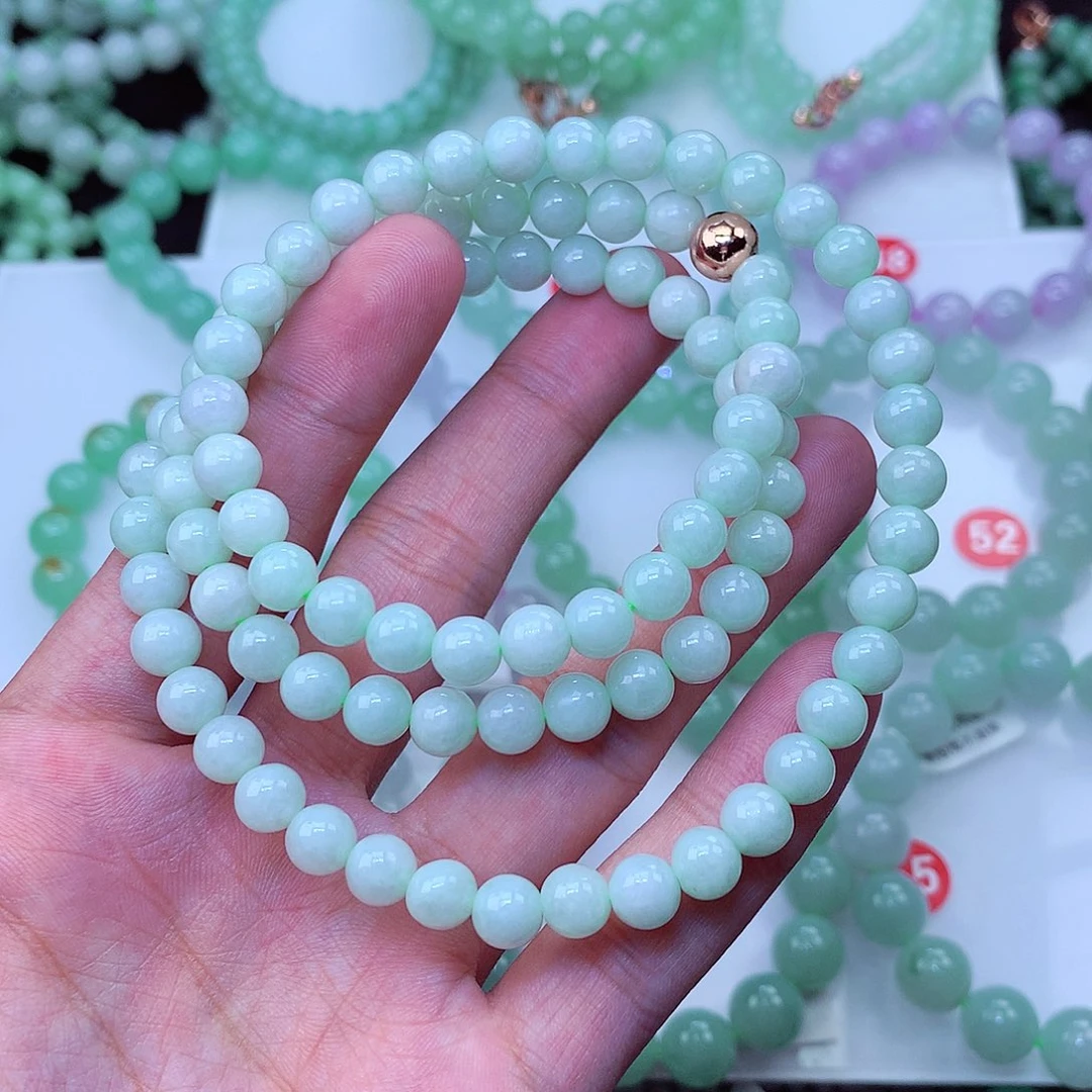 毛衣链未镶嵌翡翠卡7