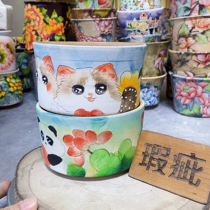 景德镇艺术手绘作品