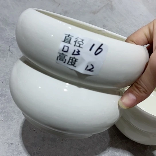 多肉绿植陶瓷花盆9.9包邮，有孔