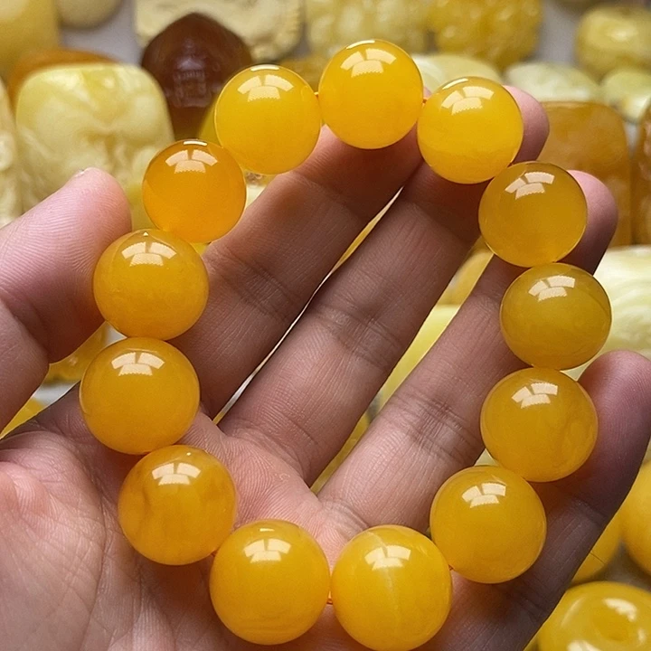 琥珀颈饰未镶嵌琥珀蜜蜡吊坠