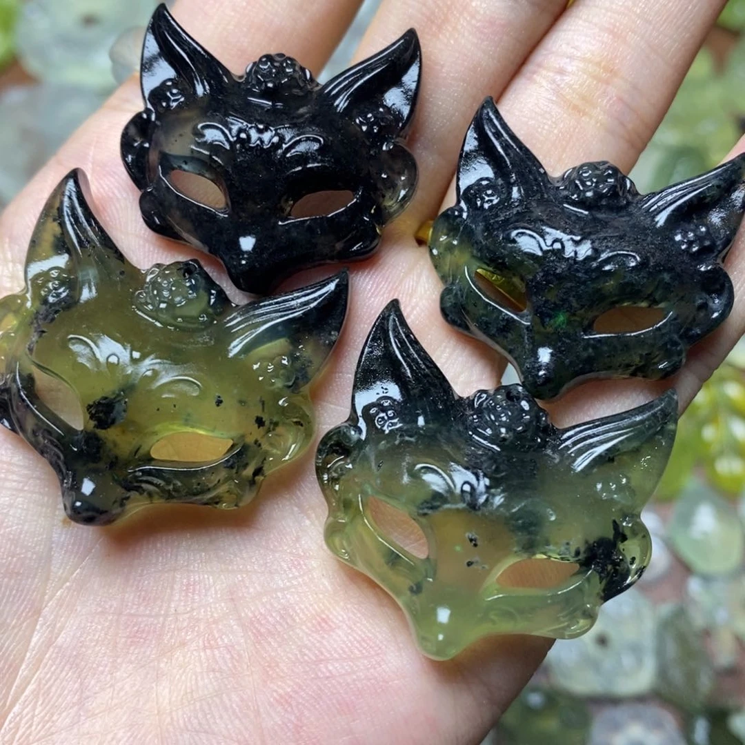 蛇纹石玉未镶嵌项链