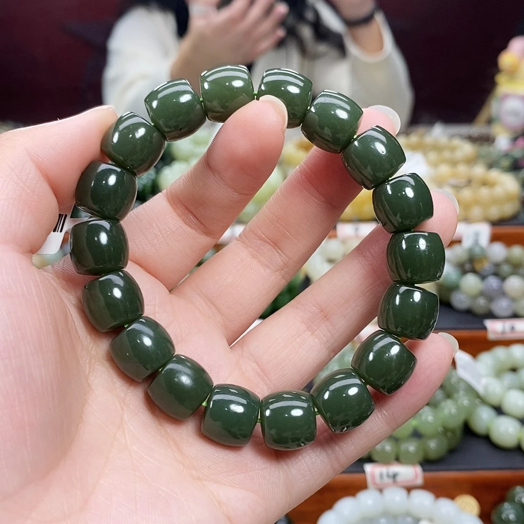 和田玉手链未镶嵌