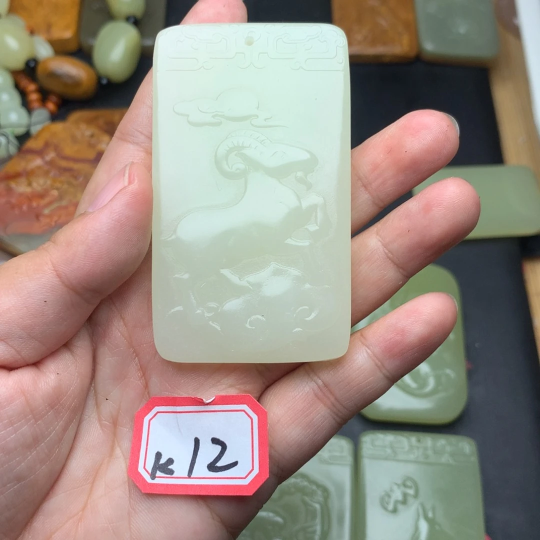 昆仑山料方解石玉K12