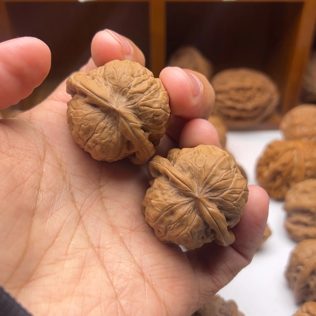 吊坠文玩核桃39全品丑达摩