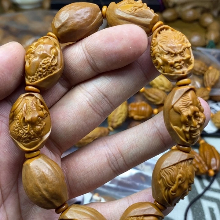 橄榄核手串/手链橄榄核雕工艺手串