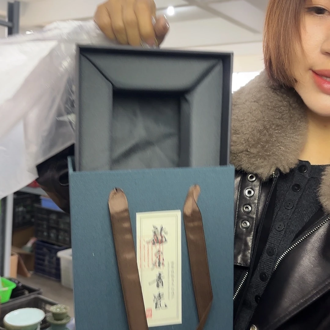 龙泉云间青瓷小米茶器