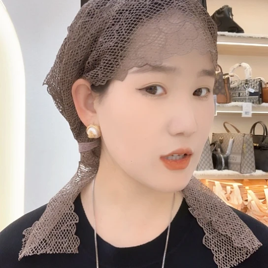 棉深紫咖简单披肩帽