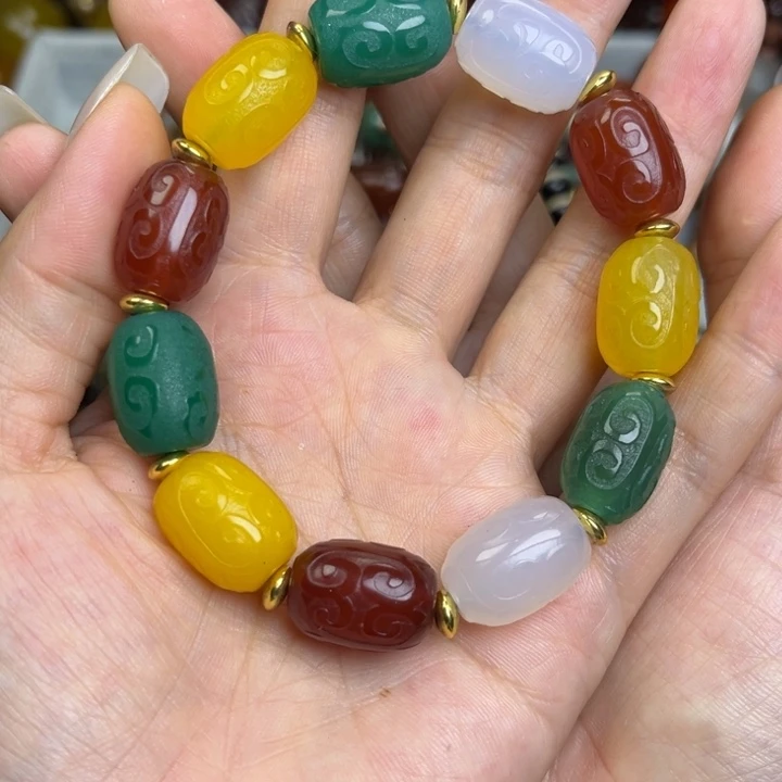 玛瑙/玉髓未镶嵌颈饰