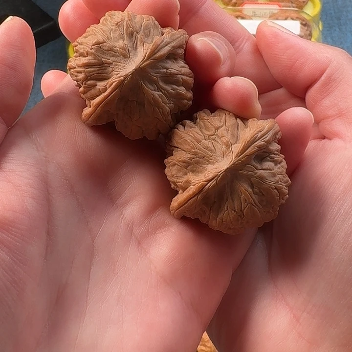 文玩核桃把件磨盘全品40