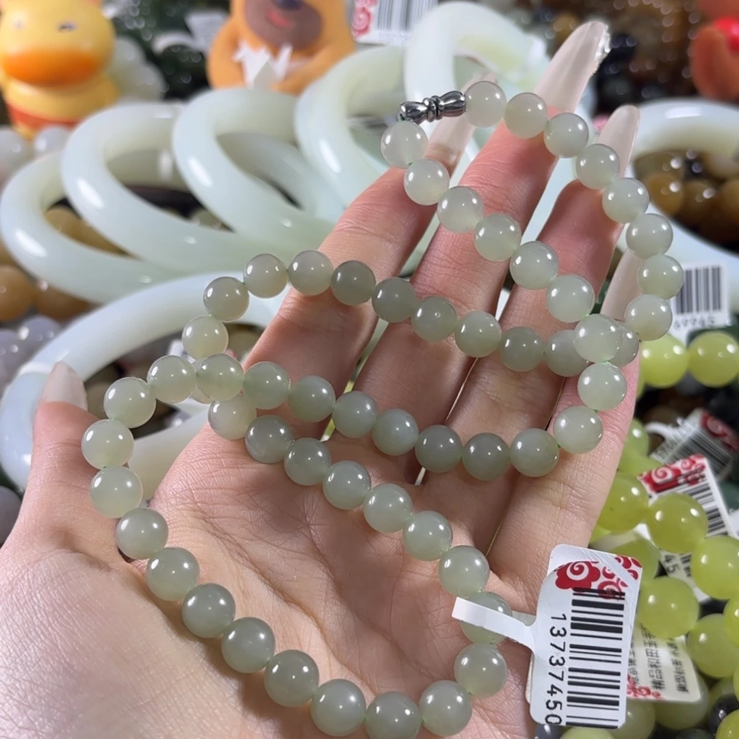 和田玉未镶嵌手链152