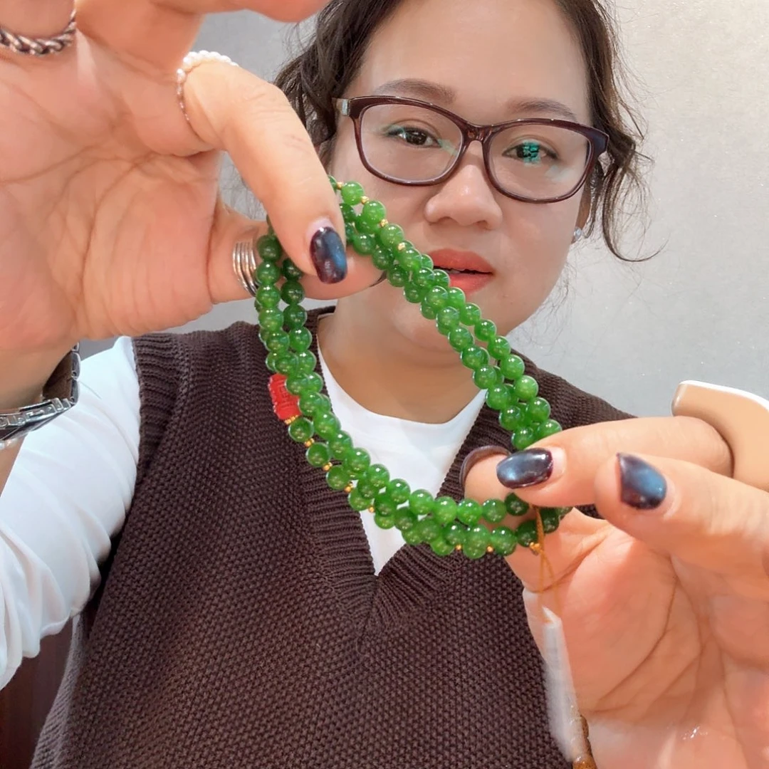 和田玉（碧玉）未镶嵌颈饰