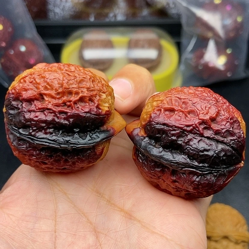 【闪购商品】把件文玩核桃41尺玄武蟾王
