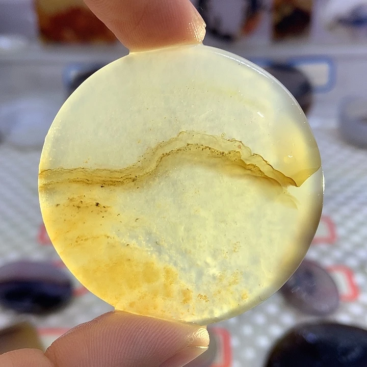 玛瑙/玉髓合金颈饰