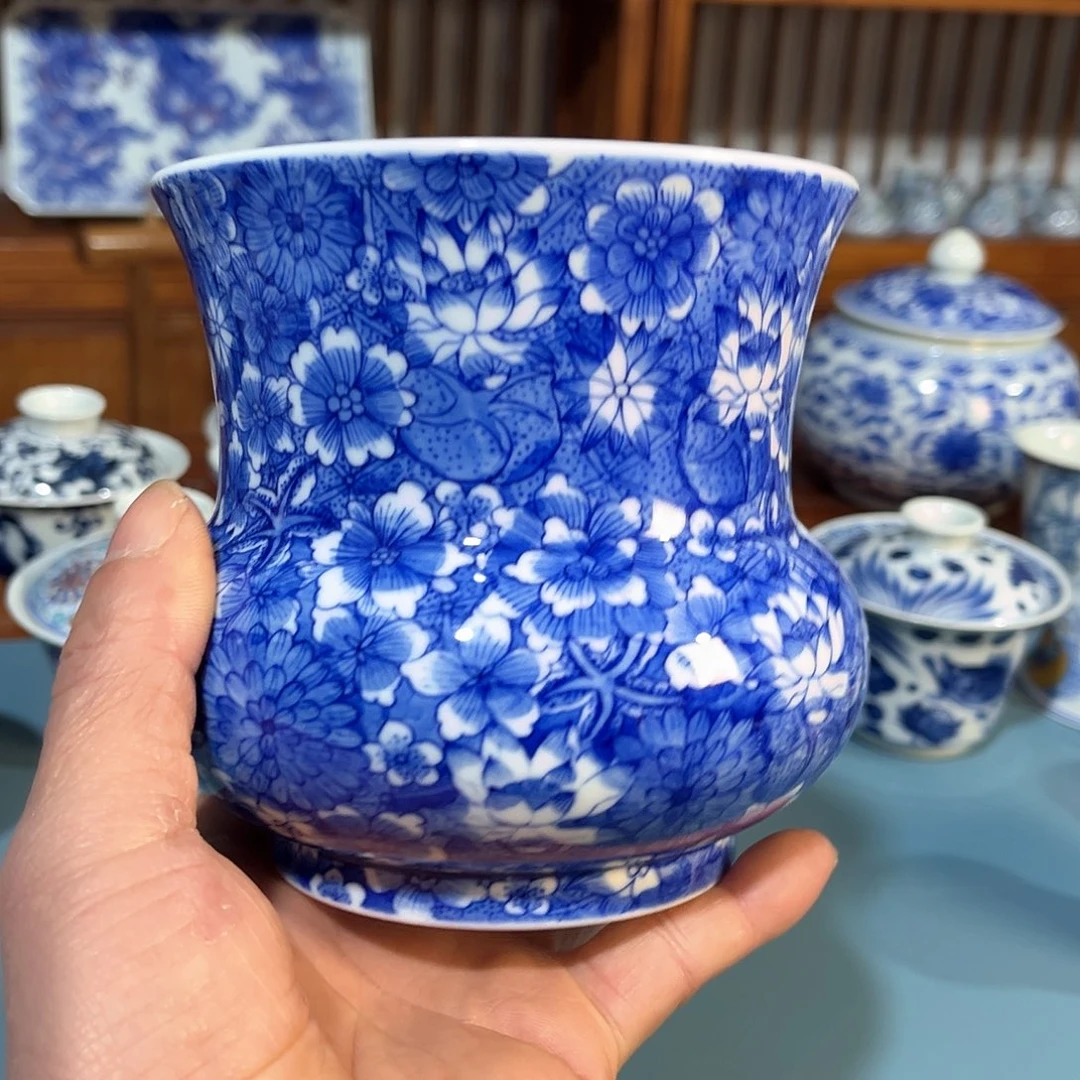 錡镇堂手工手绘渣斗