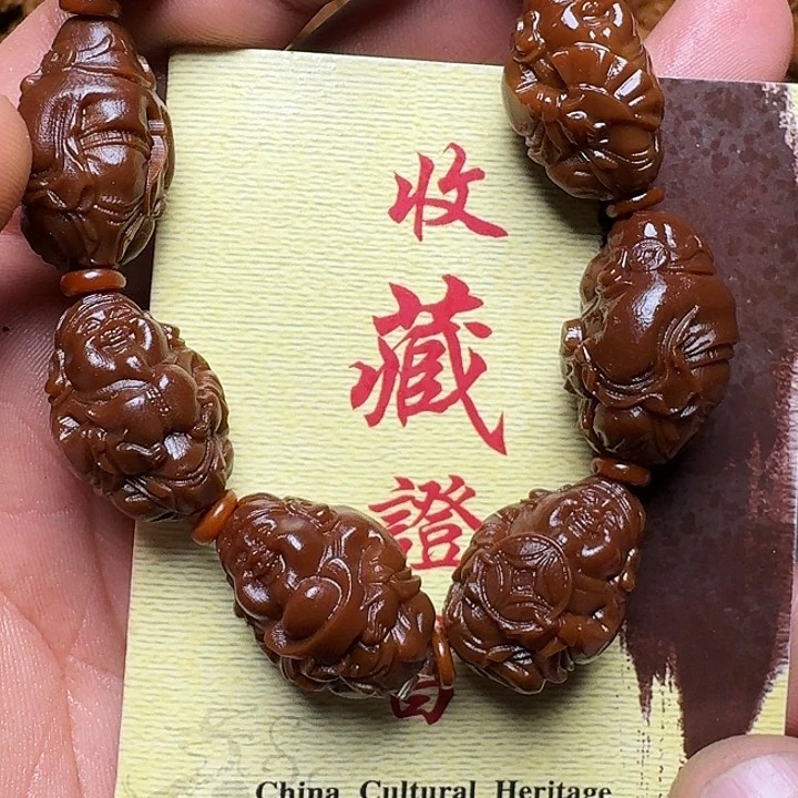 橄榄核手串我的小