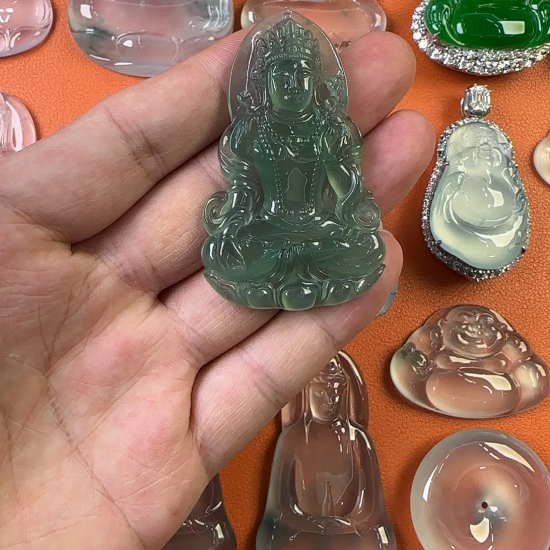 定制翡翠未镶嵌天然