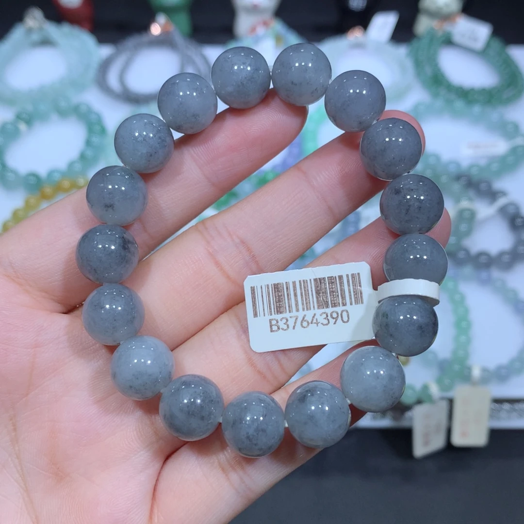 未镶嵌手串翡翠天然