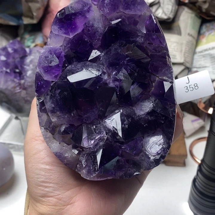 未镶嵌珠宝半成品紫晶
