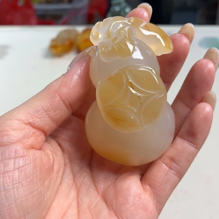 玛瑙/玉髓未镶嵌吊坠(不含链)