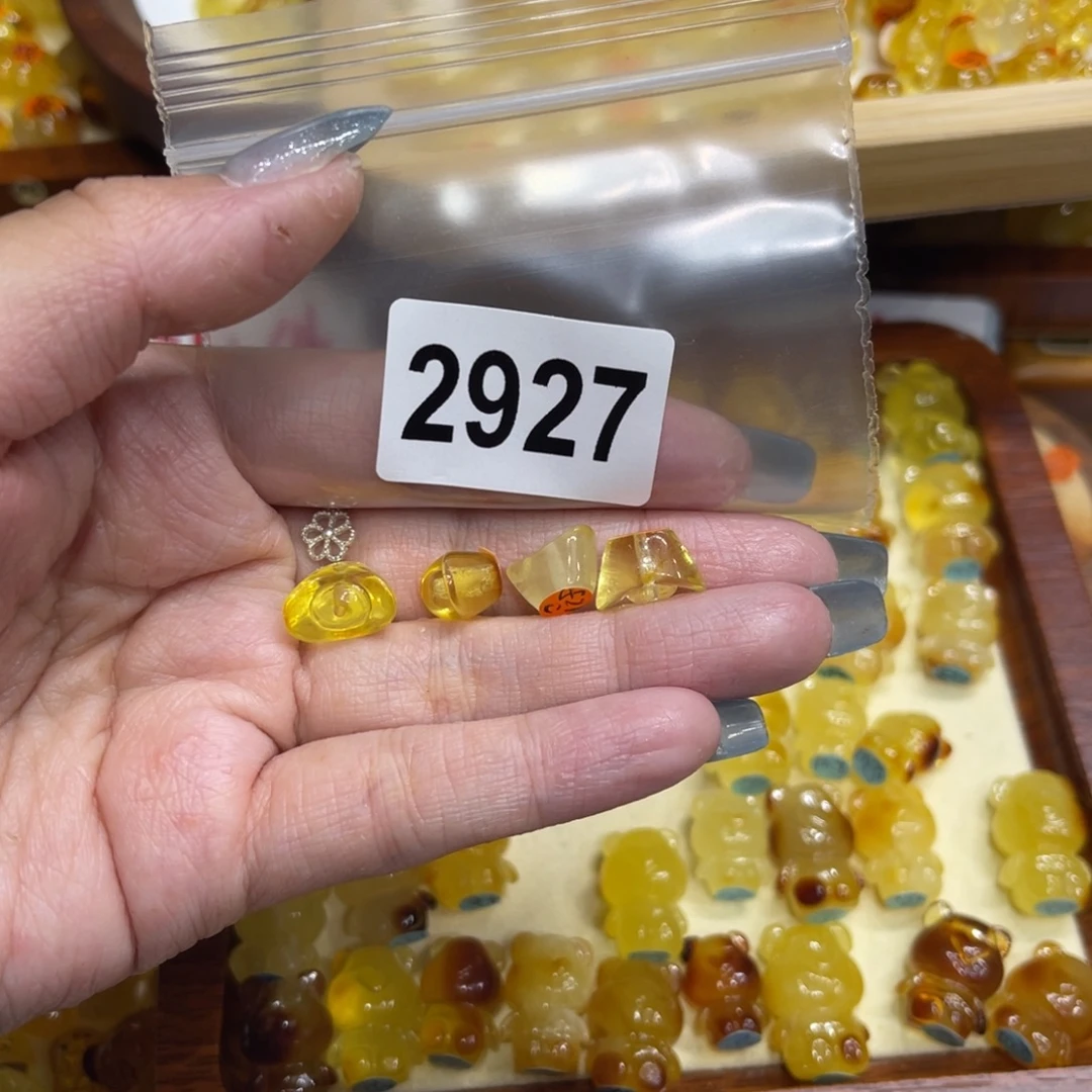 琥珀未镶嵌珠宝奇石