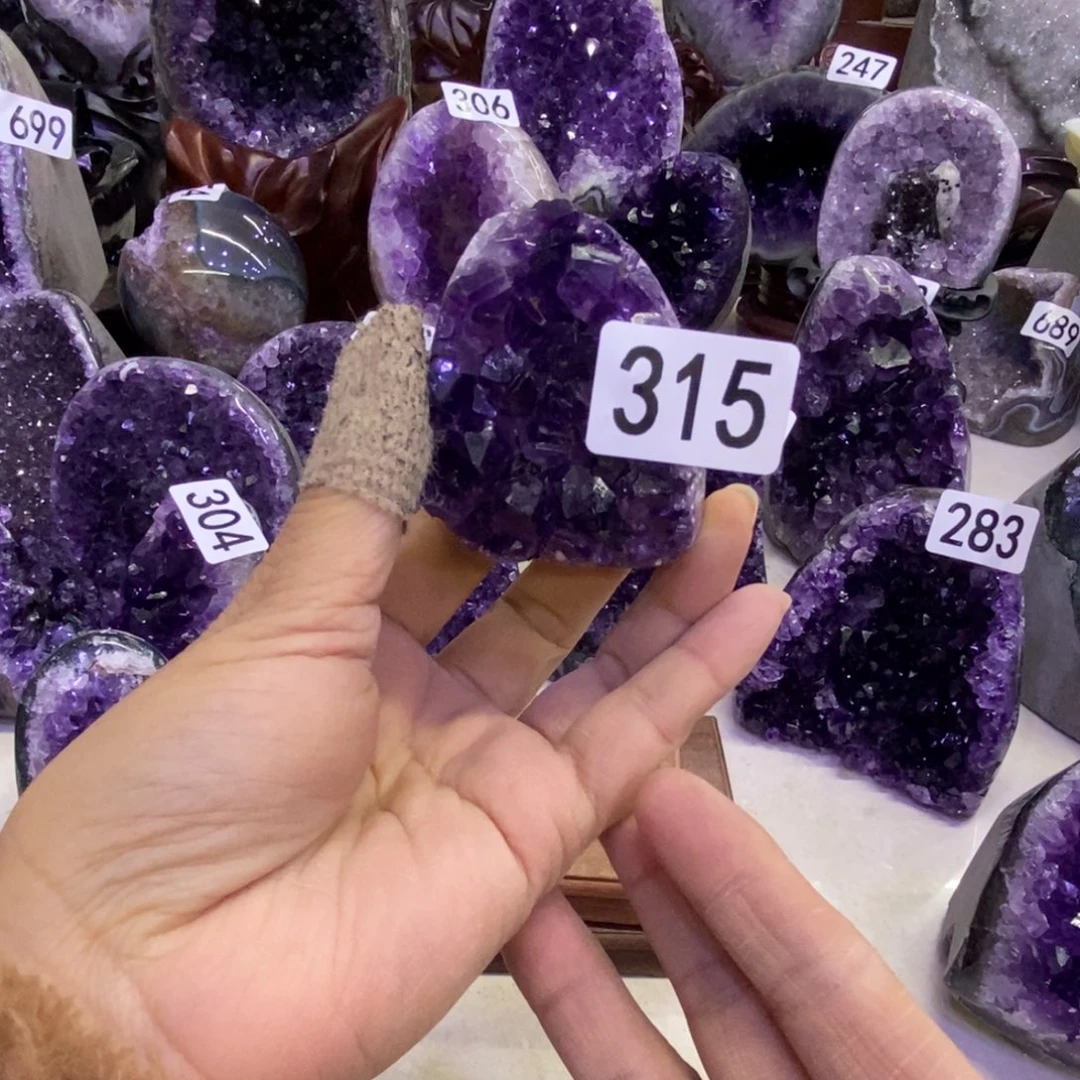 未镶嵌紫晶大型摆件（非配饰）