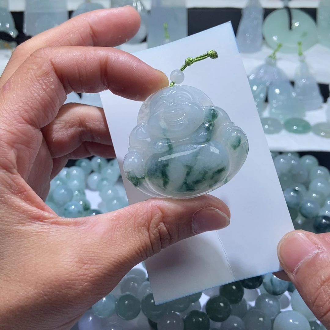 定制翡翠未镶嵌佛公