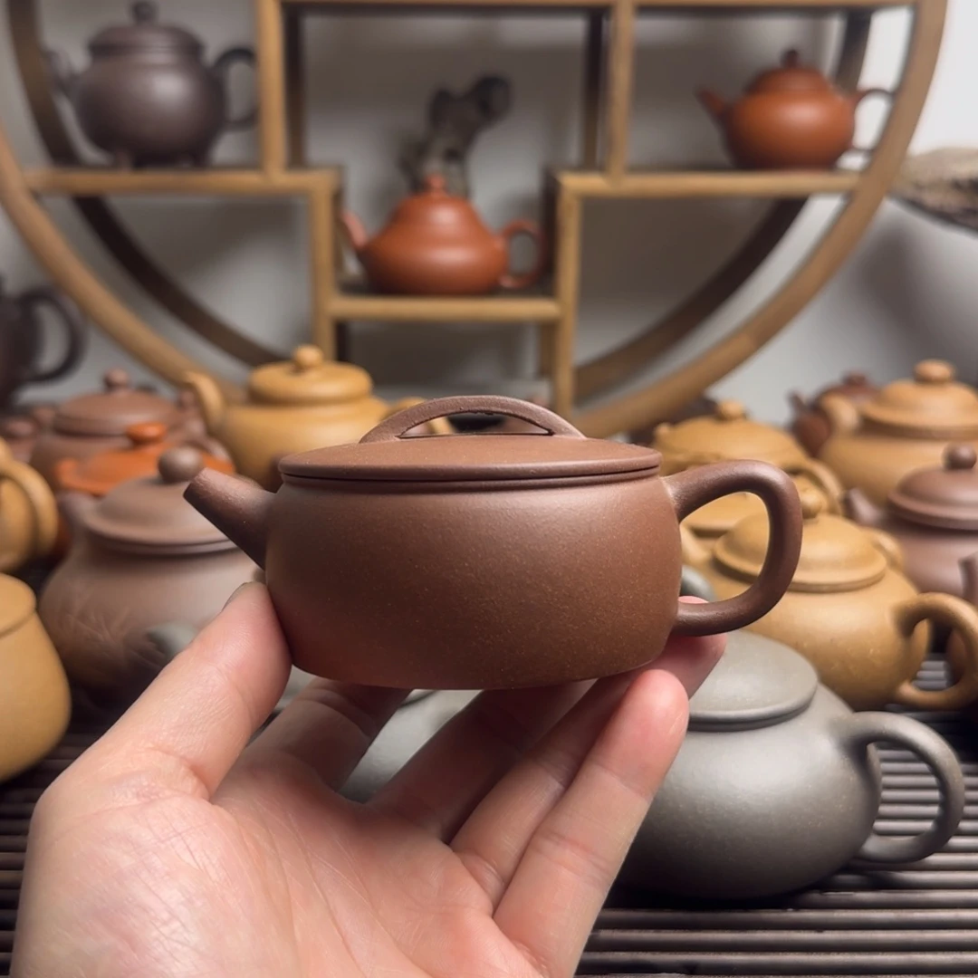 茶壶紫砂汉瓦150cc台西嫩底槽清