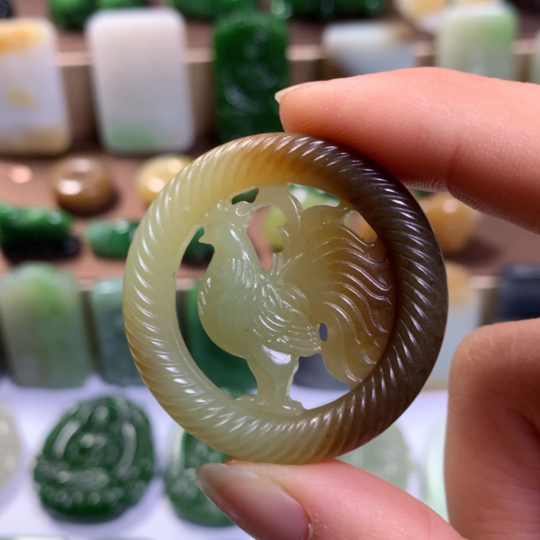 和田玉挂件未镶嵌