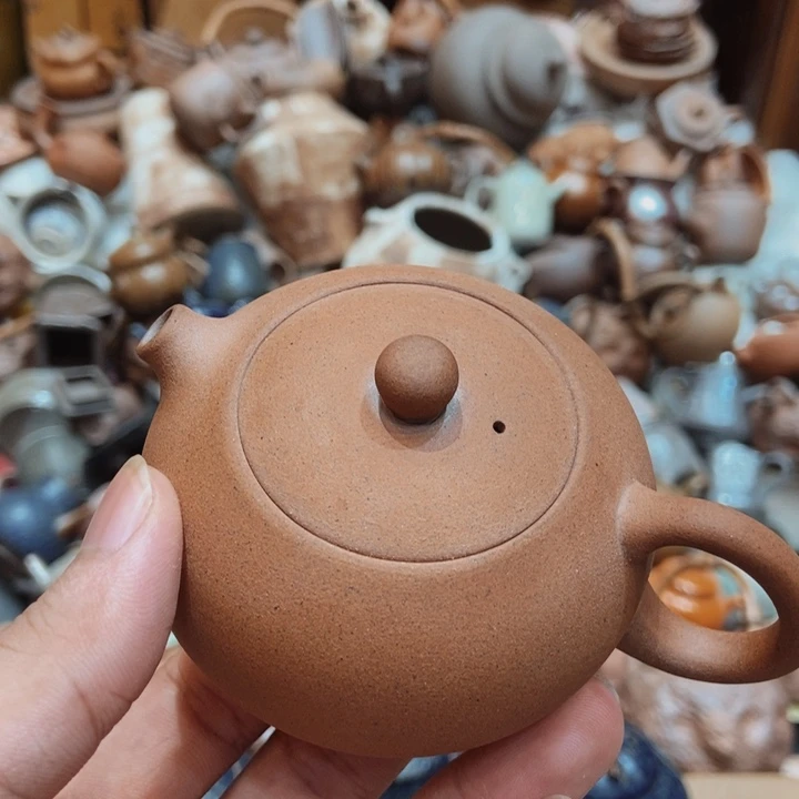 柴烧老岩泥高端茶器