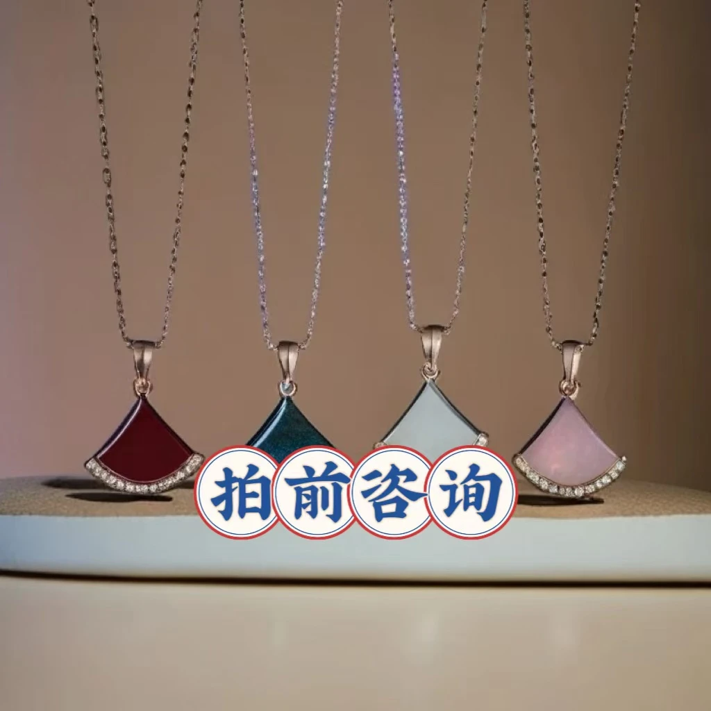 【MK1】【大号款扇子项】气质时尚百搭 围巾满钻轻奢