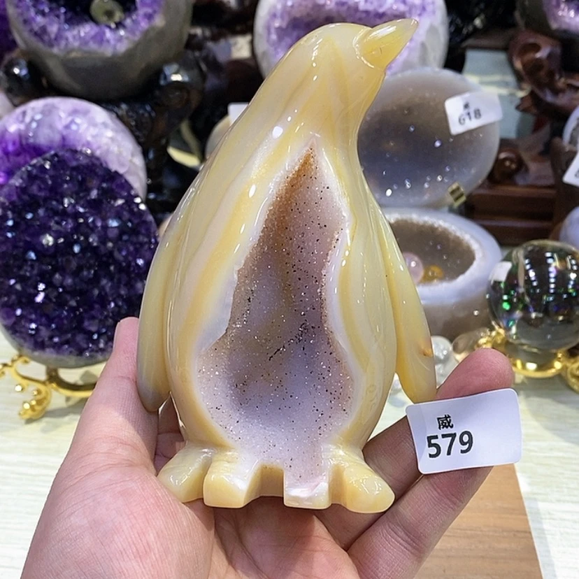 【闪购商品】玛瑙/玉髓天然玛瑙摆件未镶嵌