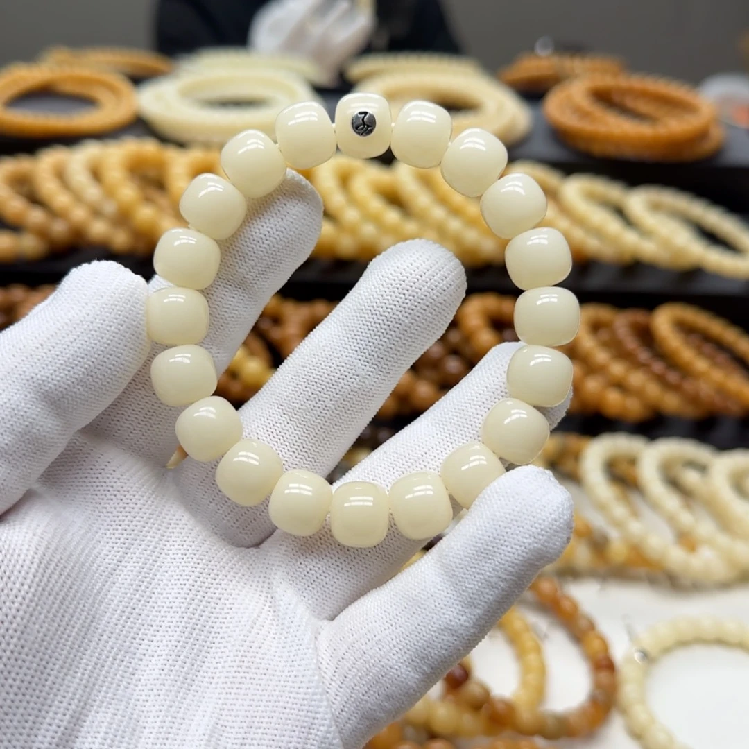 手串菩提根/象牙果11×12 5年 霜降 鬼工